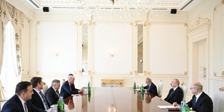 Prezident İlham Əliyev BP şirkətinin baş icraçı direktorunu qəbul edib
