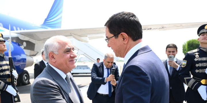 Azerbaijan’s Prime Minister begins official visit to Uzbekistan