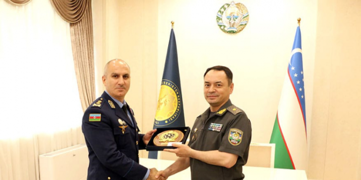 Azerbaijan Air Force Commander visits Uzbekistan