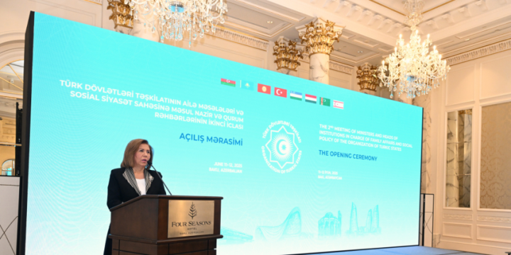 2nd meeting of OTS Ministers and Heads of Institutions in Charge of Family Affairs and Social Policy continues in Baku