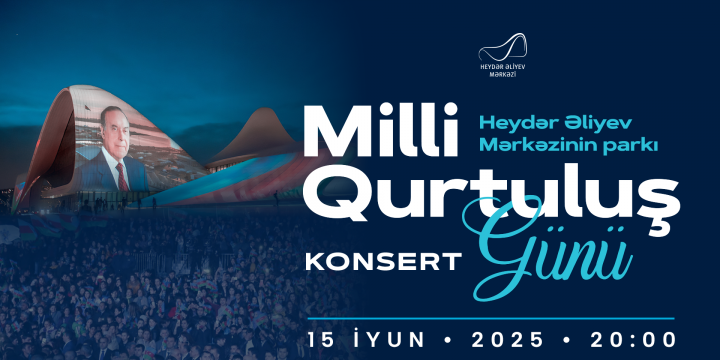 Heydər Əliyev Mərkəzinin parkında Milli Qurtuluş Gününə həsr olunan konsert keçiriləcək