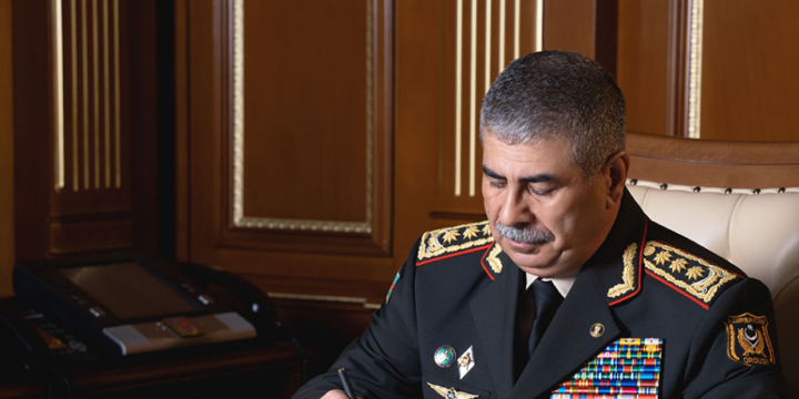 Azerbaijani Defense Minister offers condolences over death of Lieutenant General Mohammad Hossein Bagheri