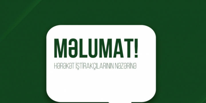 Binəqədidə nəqliyyatın hərəkəti qismən məhdudlaşdırılacaq