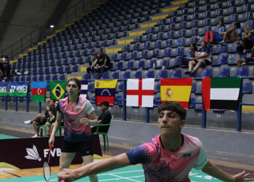 Azerbaijani badminton players win silver medals in Venezuela