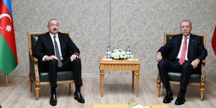 President of Azerbaijan Ilham Aliyev met with President of Türkiye Recep Tayyip Erdoğan in Kahramanmaraş