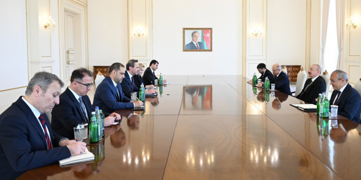 Prezident İlham Əliyev Səudiyyə Ərəbistanının “ACWA Power” şirkətinin təsisçisi və direktorlar şurasının sədrini qəbul edib