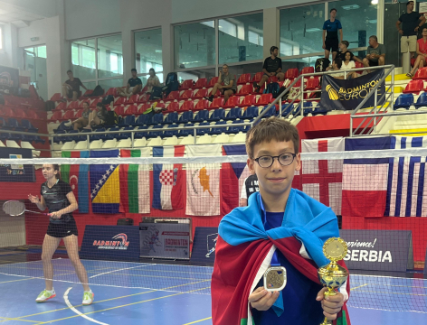 Azerbaijani badminton players claim gold and bronze medals at Serbian tournament