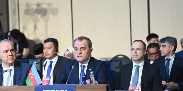 Azerbaijan’s FM addresses extraordinary meeting of 51st Session of OIC Council of Foreign Ministers