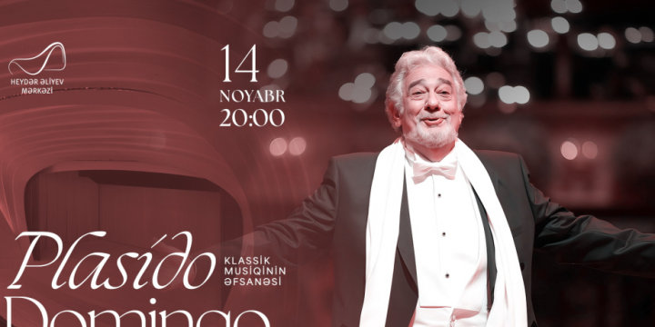 Greatest opera legend Plácido Domingo to perform at Heydar Aliyev Center