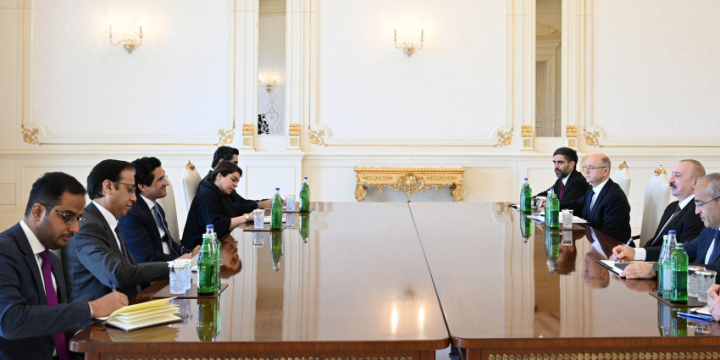 President Ilham Aliyev received Pakistan’s Minister for Petroleum