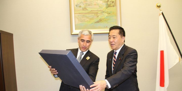 Assistant to the President of Azerbaijan meets with Advisor to Prime Minister of Japan