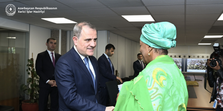 Azerbaijan`s Foreign Minister meets with Director General of UN Office at Nairobi