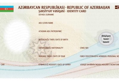 Azərbaycanda şəxsiyyət vəsiqəsinə yeni məlumatlar əlavə ediləcək