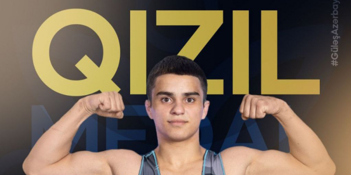 Azerbaijani wrestler crowned European champion