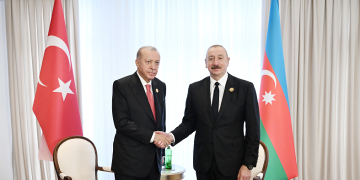 President of Azerbaijan Ilham Aliyev met with President of Türkiye Recep Tayyip Erdoğan in Khankendi