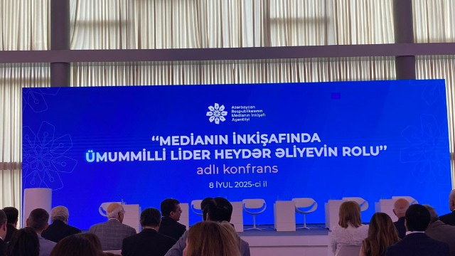 Heydər Əliyev Mərkəzində “Medianın inkişafında Ümummilli Lider Heydər Əliyevin rolu” mövzusunda konfrans keçirilir