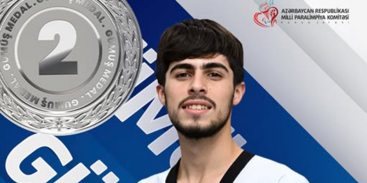 Azerbaijani fighter clinches silver at 2025 World Para Taekwondo Open Challenge