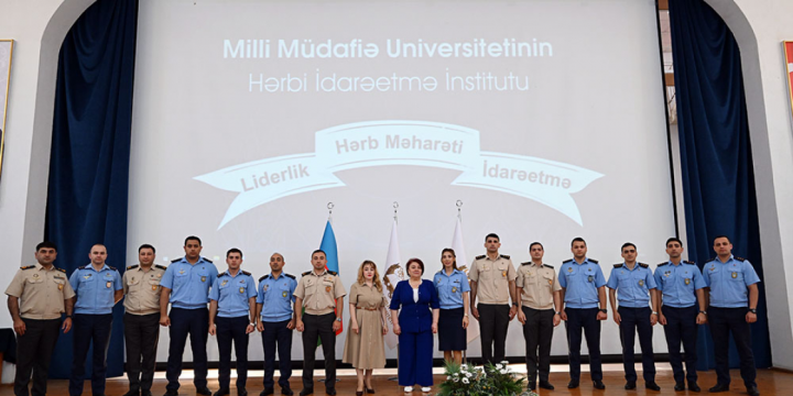 Azerbaijan Army holds graduation ceremony of courses organized in various foreign languages