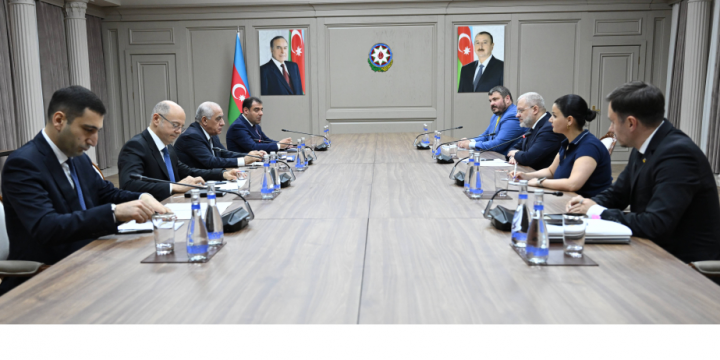 Prime Minister Ali Asadov meets with Ukraine’s Minister of Energy