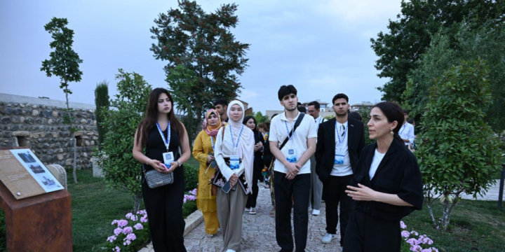 ECO Youth Forum delegation tours Aghdam city