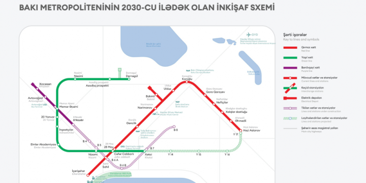 “Bakı Metropoliteni” QSC yeni stansiyaların tikintisi ilə bağlı layihələndirilmə işlərinə başlayıb