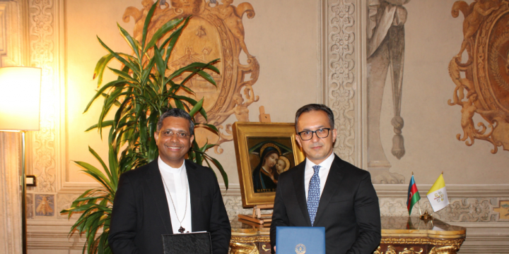 Azerbaijan, Vatican sign MoU on interreligious dialogue