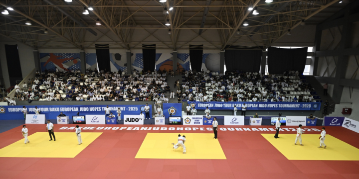 Baku hosts European Judo Hopes Tournament