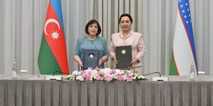 Azerbaijan’s Milli Majlis and Uzbekistan’s Senate of Oliy Majlis sign cooperation documents
