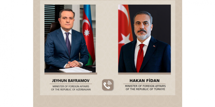 Azerbaijani FM briefs Turkish counterpart on Azerbaijan-Armenia normalization process