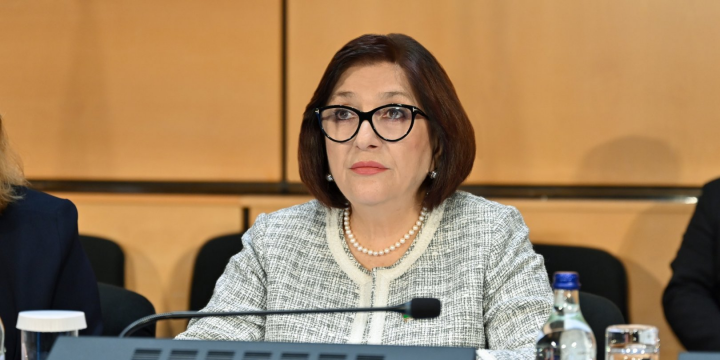 Sahibə Qafarova Parlament Sədrlərinin 6-cı Dünya Konfransının ikinci günündə ümumi müzakirələrə sədrlik edib