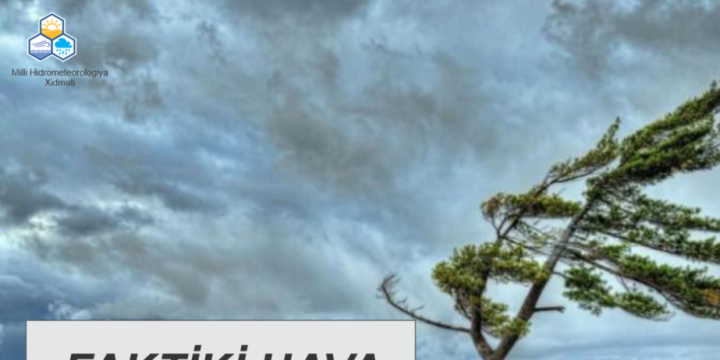 Ölkə ərazisində yağıntılı və küləkli hava şəraiti müşahidə olunur