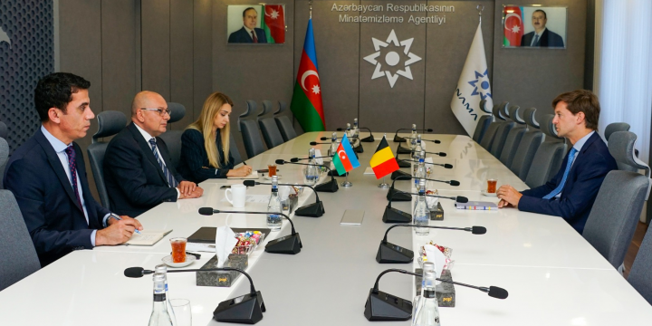 Azərbaycan və Belçika arasında mina təhlükəsi ilə mübarizə sahəsində əməkdaşlıq imkanları müzakirə edilib