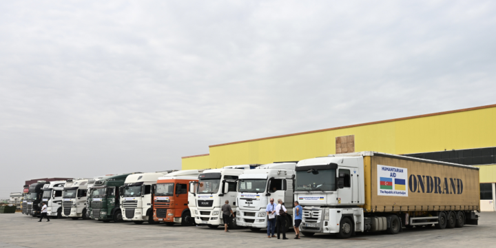 Azerbaijan sends another batch of humanitarian aid to Ukraine