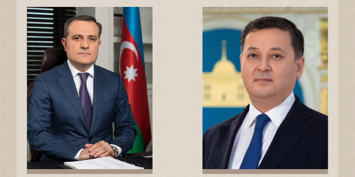 Ceyhun Bayramov Qazaxıstan XİN rəhbəri ilə Vaşinqton görüşünün nəticələrini müzakirə edib