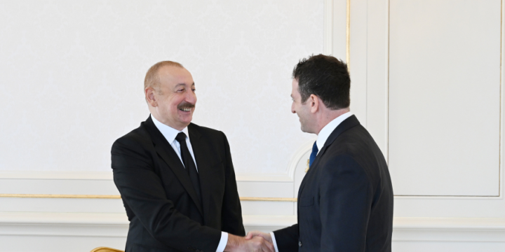 President Ilham Aliyev received President of Global Affairs at Goldman Sachs Group Inc 