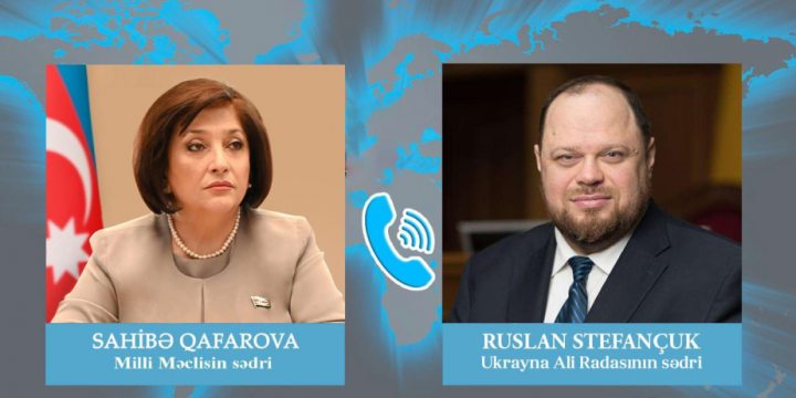 Azerbaijani, Ukrainian Parliamentary Speakers discuss interparliamentary cooperation over phone