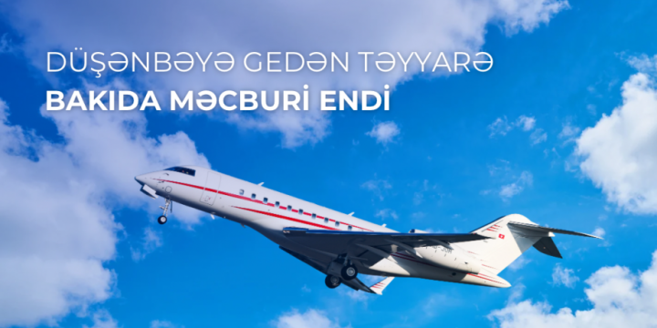 Aircraft en route to Dushanbe makes emergency landing in Baku