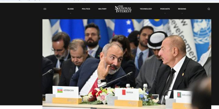The National Interest: Getting beyond blame in the Armenia-Azerbaijan peace process