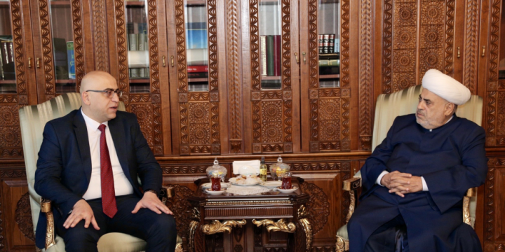 Chairman of Caucasus Muslims Office: Israeli-Palestinian conflict should be resolved on the basis of “two-state solution”