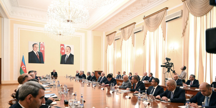 Cabinet of Ministers hosts special meeting on President Ilham Aliyev’s historic visit to Washington