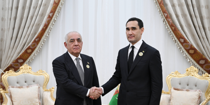 Prime Minister of Azerbaijan meets with President of Turkmenistan