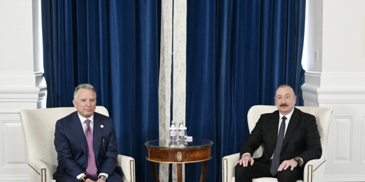 President of Azerbaijan Ilham Aliyev met with U.S. President’s Special Envoy Steve Witkoff in Washington