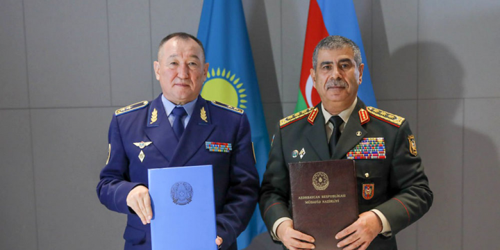 Azərbaycan və Qazaxıstan arasında 2026-cı il üçün hərbi əməkdaşlıq planı imzalanıb