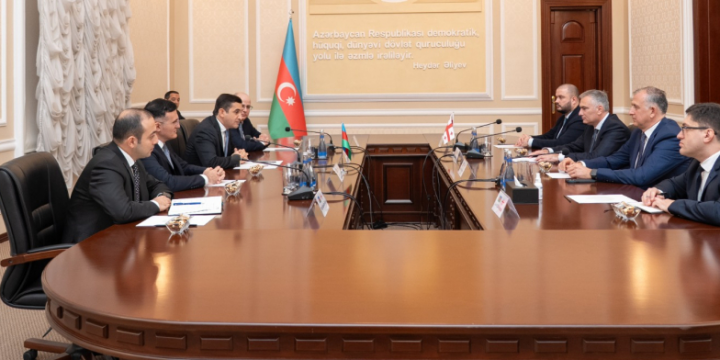 Azerbaijan’s Justice Minister discuss cooperation with his Georgian counterpart
