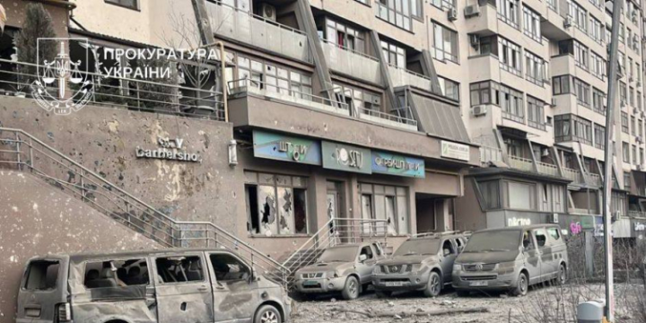 Azerbaijan’s embassy in Ukraine severely damaged during missile attack on Kyiv