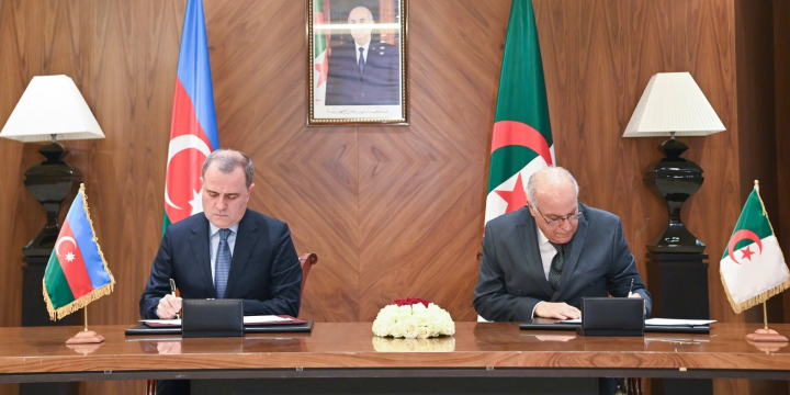 Azərbaycan və Əlcəzair arasında Ticarət, İqtisadiyyat, Elmi və Texniki Əməkdaşlıq üzrə Birgə Komissiya yaradılacaq