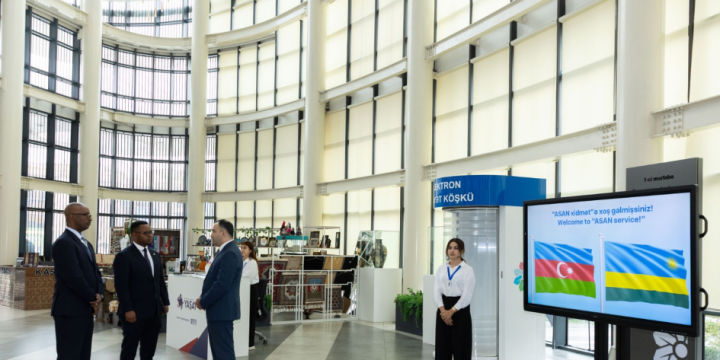 High-level officials from Rwanda and Zimbabwe visit “ASAN Khidmet” Center