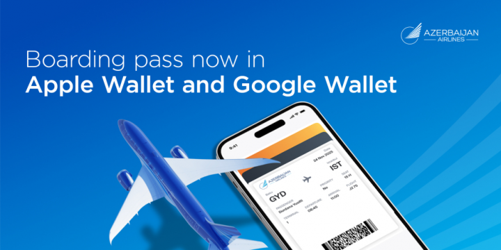 AZAL makes travel more convenient: Boarding passes can now be stored in Apple Wallet and Google Wallet