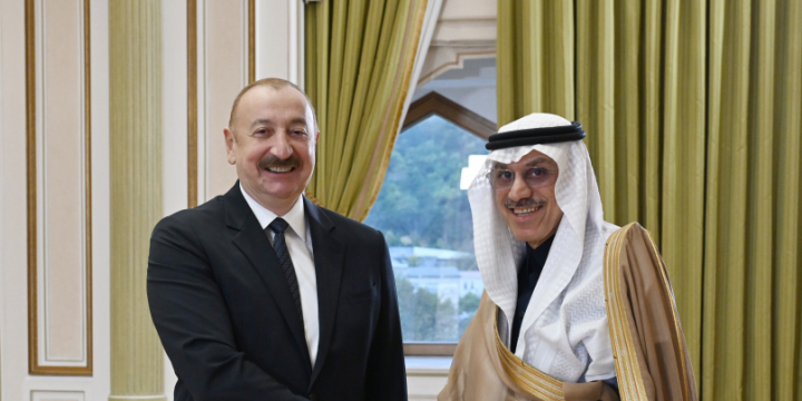 Prezident İlham Əliyev Ərəb Koordinasiya Qrupuna daxil olan üzv qurumların rəhbər şəxslərindən ibarət nümayəndə heyətini qəbul edib