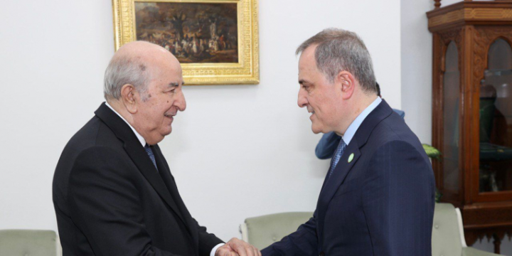 Azerbaijani FM, Algerian President discuss development of bilateral relations and regional issues